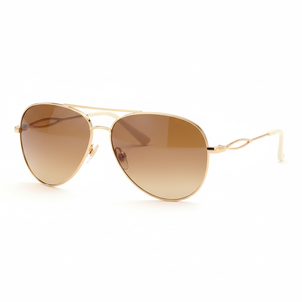 Women's Aviator Sunglasses - Angle View